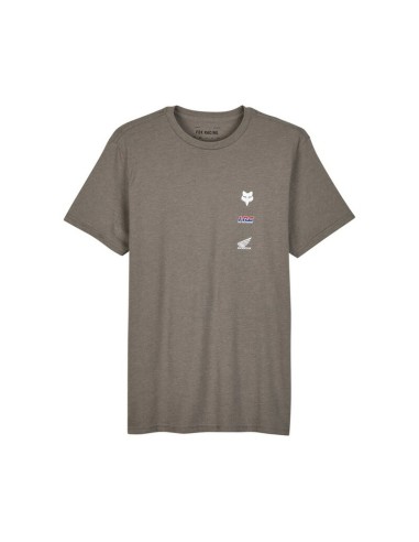Camiseta Fox x Honda II Gris