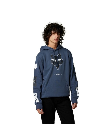 Sudadera con Capucha Fox Nuklr Head Azul Oscuro