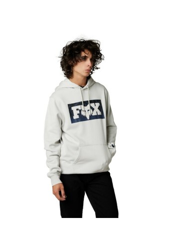 Sudadera con Capucha Fox Nuklr Gris Claro