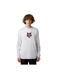 Camiseta Manga Larga Fox Ryver Premium Blanco