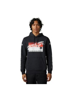 Sudadera con Capucha Fox Foyl Pro Circuit Negro
