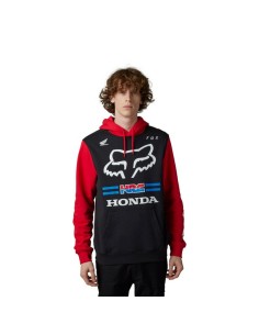 Sudadera con Capucha Fox X Honda Rojo
