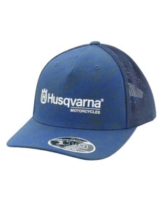 Gorra Husqvarna Accelerate Trucker Azul