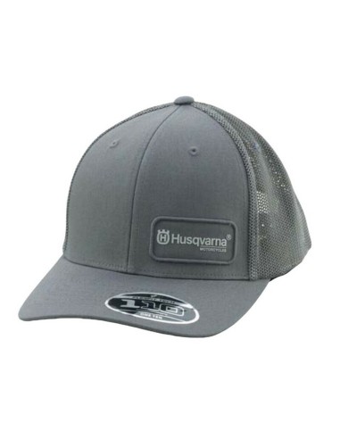 Gorra Husqvarna Remote Trucker Gris