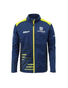Chaqueta Husqvarna Team Softshell Azul/Amarillo