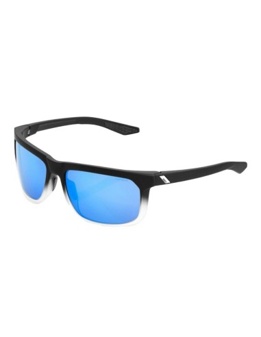 Gafas de Sol 100% Hakan Negro/Blanco/Azul