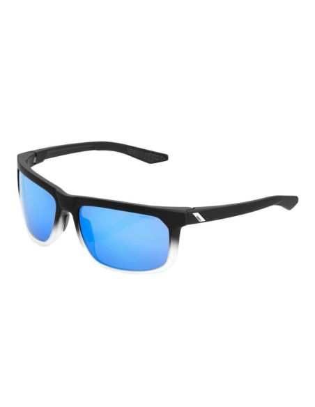 Gafas de Sol 100% Hakan Negro/Blanco/Azul