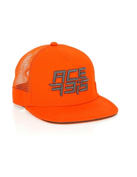 Gorra Acerbis C Logo Naranja