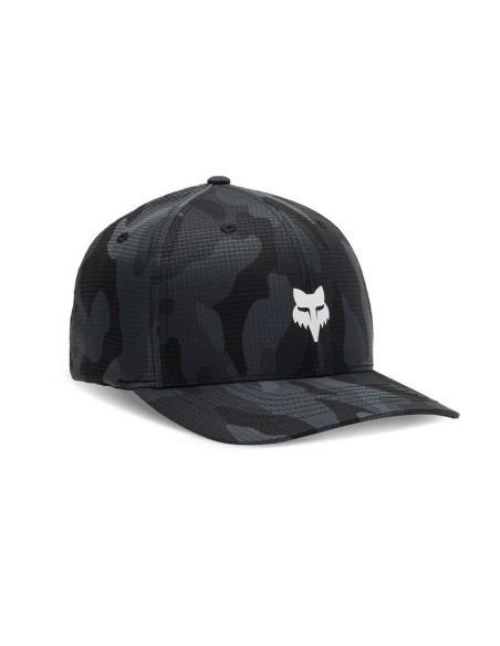 Gorra Fox Head Tech Flexfit Camuflaje Negro