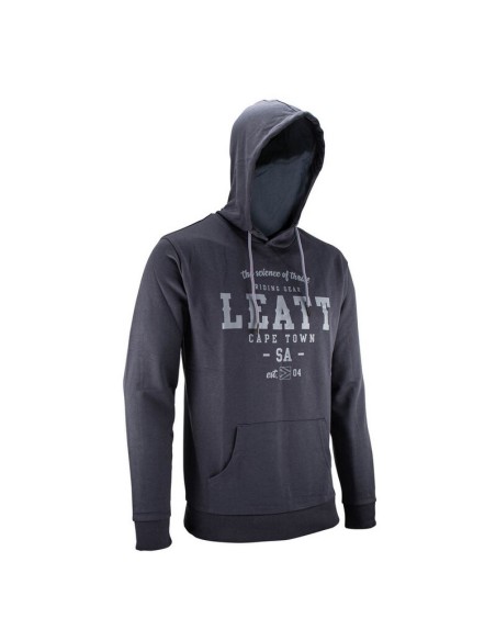 Sudadera con Capucha Leatt Core Gris Oscuro