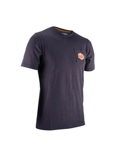 Camiseta Leatt Retro Gris Oscuro