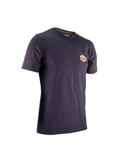 Camiseta Leatt Retro Gris Oscuro