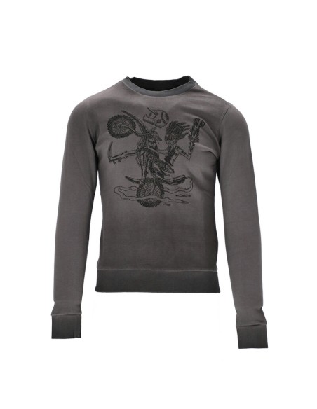 Sudadera Mujer Acerbis SP Club Wheelie Gris