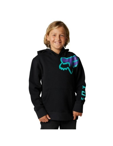 Sudadera con Capucha Infantil Fox Toxsyk Negro