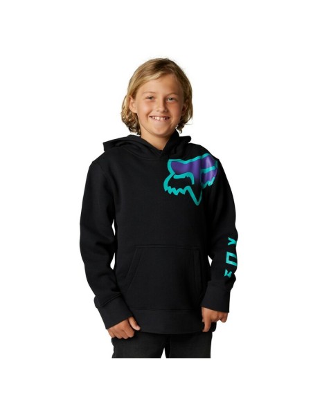 Sudadera con Capucha Infantil Fox Toxsyk Negro