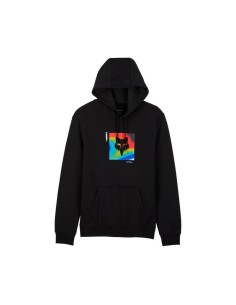 Sudadera con Capucha Fox Scans Negro