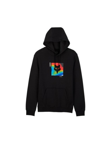 Sudadera con Capucha Fox Scans Negro