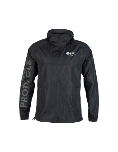 Chaqueta Cortavientos Fox Barge Negro
