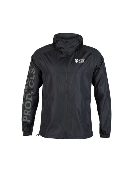 Chaqueta Cortavientos Fox Barge Negro