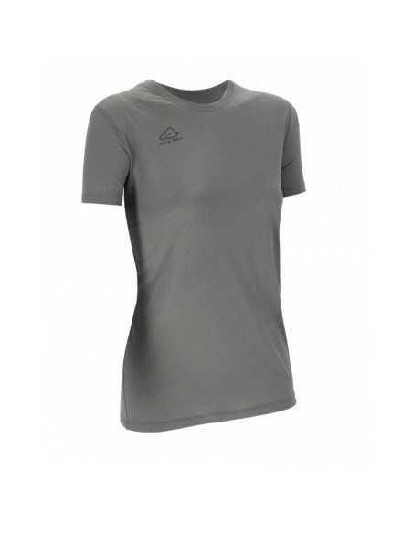 Camiseta Mujer Acerbis Speedy Gris Oscuro