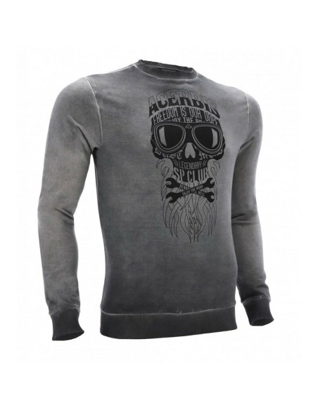 Sudadera Acerbis SP Club Roadrace Gris Oscuro