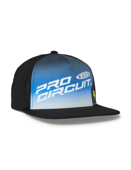 Gorra Fox Foyl Pro Circuit Snapback Negro