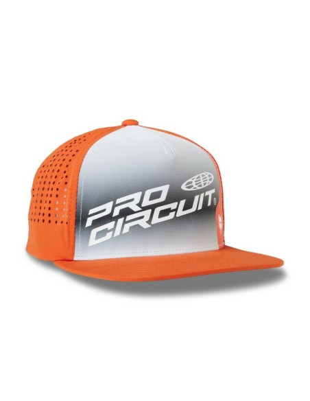 Gorra Fox Foyl Pro Circuit Snapback Rojo