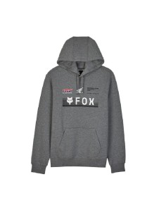 Sudadera con Capucha Fox x Honda Gris