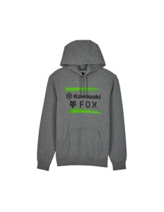 Sudadera con Capucha Fox x Kawasaki Gris