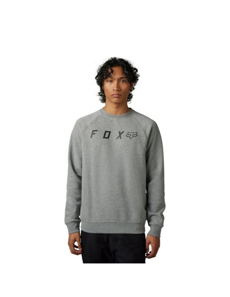 Sudadera Fox Shield Crew Gris