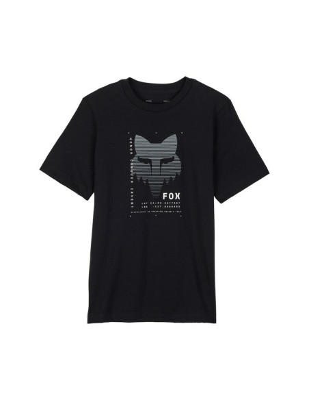 Camiseta Infantil Fox Dispute Negro
