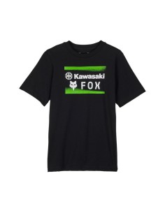 Camiseta Infantil Fox x Kawasaki Negro