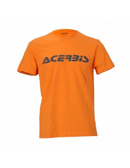 Camiseta Acerbis Logo Naranja