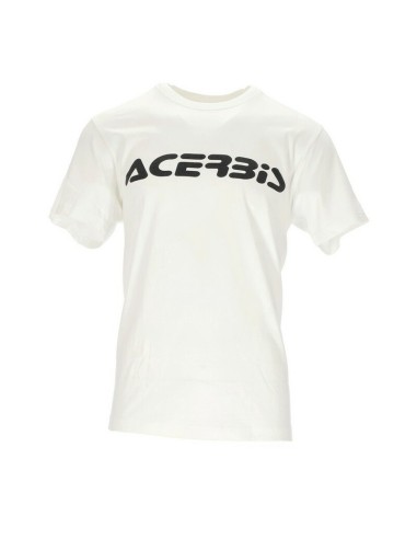 Camiseta Acerbis Logo Blanco