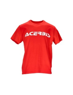 Camiseta Acerbis Logo Rojo