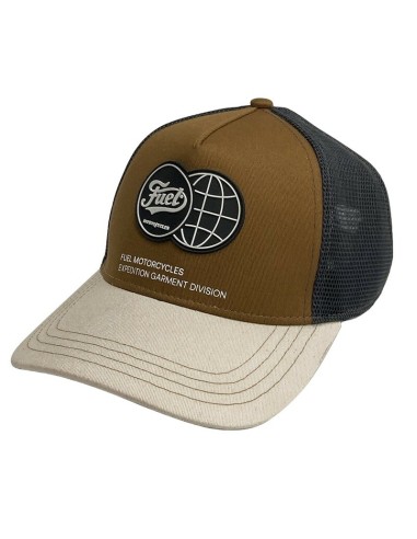 Gorra Fuel Logo Marrón