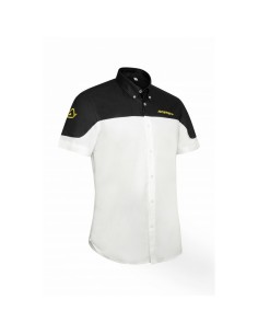 Camisa Manga Corta Acerbis Team Blanco/Negro