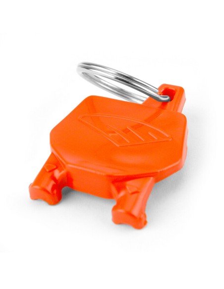 Llavero Placa Cycra Racing Stadium Naranja