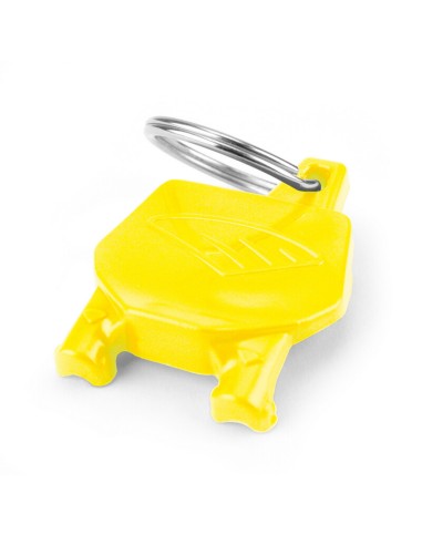 Llavero Placa Cycra Racing Stadium Amarillo