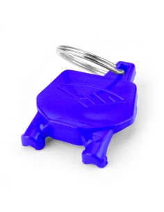Llavero Placa Cycra Racing Stadium Azul