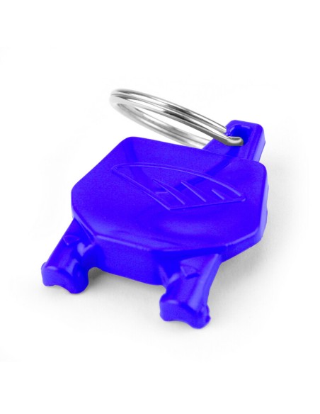 Llavero Placa Cycra Racing Stadium Azul