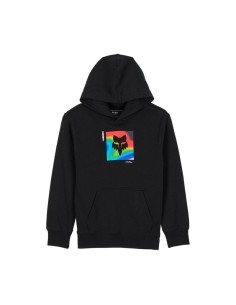 Sudadera con Capucha Infantil Fox Scans Negro