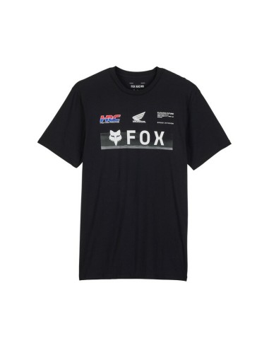 Camiseta Fox x Honda Negro