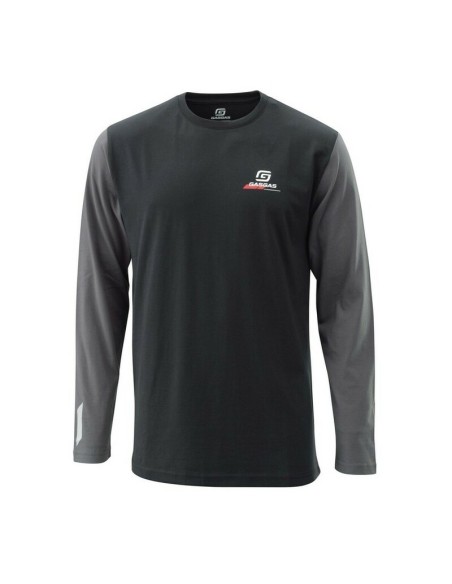 Camiseta Manga Larga Gas Gas Fast Negro