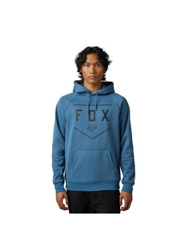 Sudadera con Capucha Fox Shield Azul