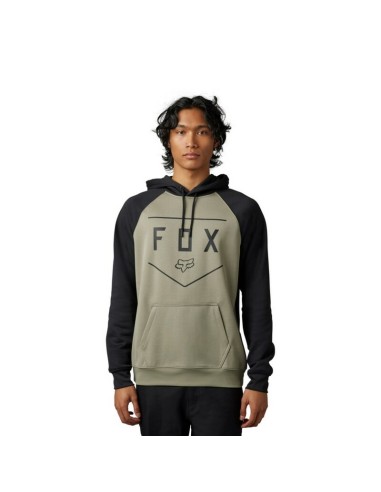 Sudadera con Capucha Fox Shield Beige