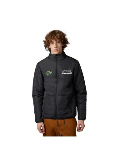 Chaqueta Fox X Kawasaki Howell Negro