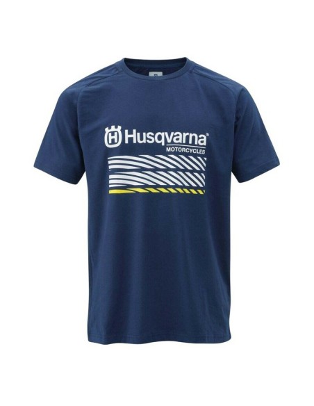 Camiseta Husqvarna Accelerate Azul Marino