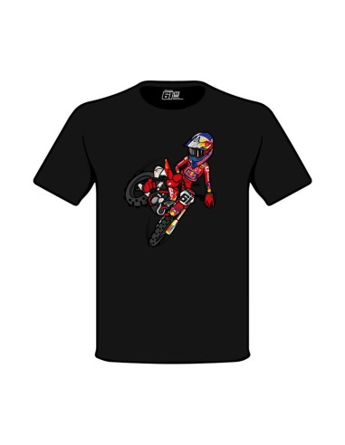 Camiseta Oficial JP61 Bee Gee Negro