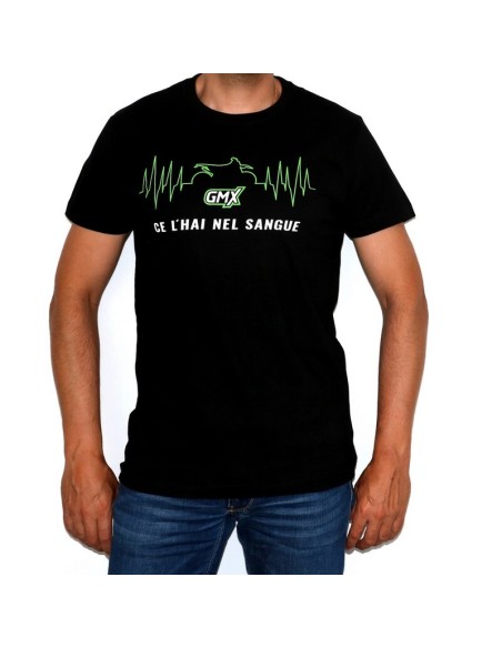 Camiseta Ce L'hai nel Sangue Negro